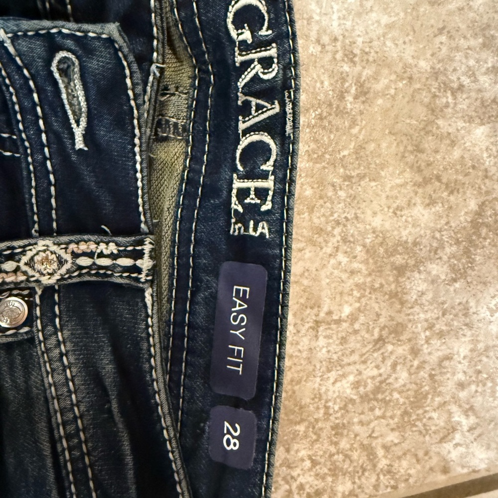Embellished Blue Jeans - Picture 2 of 2